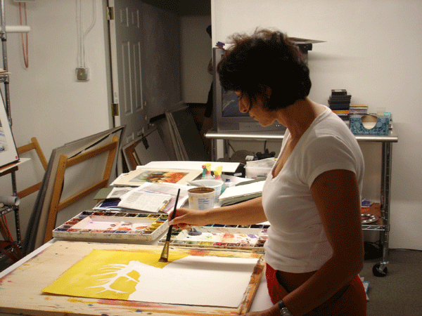 Michelle at Work